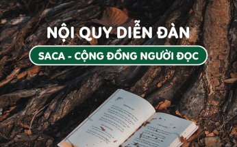 NỘI QUY THAM GIA DIỄN ĐÀN SACA - CỘNG ĐỒNG NGƯỜI ĐỌC VIỆT NAM