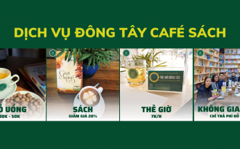 Dịch vụ tại hệ thống Đông Tây Café Sách