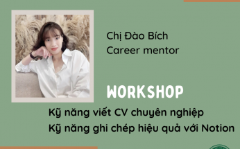 LỊCH WORKSHOP THÁNG 04 CỦA HỌC QUÁN ĐÔNG TÂY