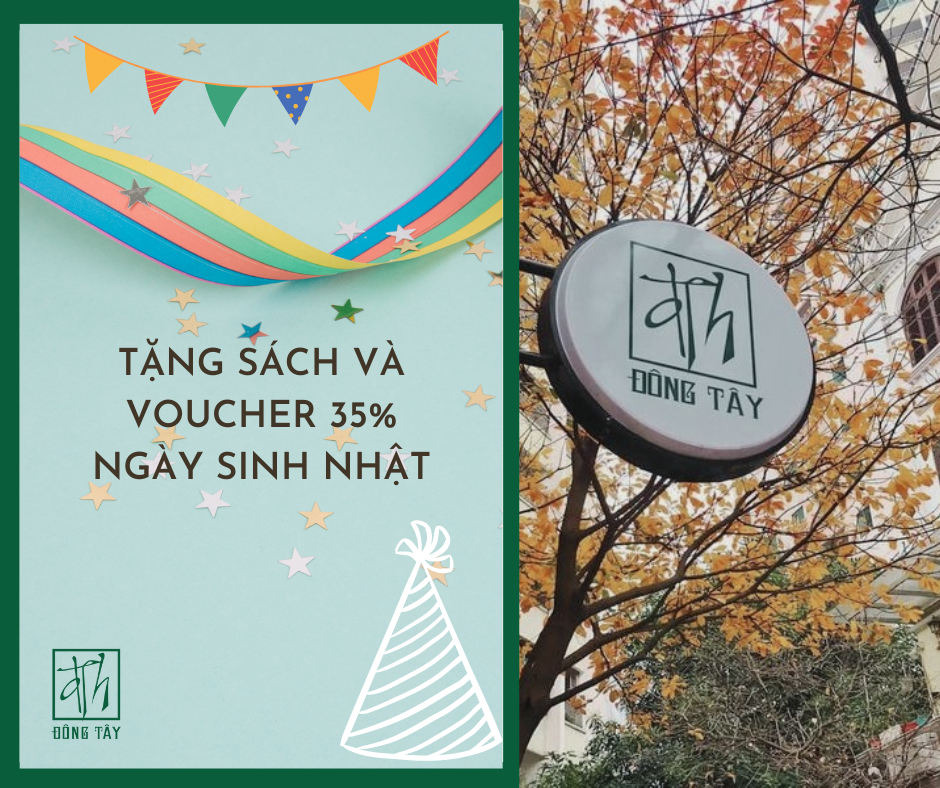 THÁNG 8 - ĐÔNG TÂY TẶNG SÁCH NGÀY SINH NHẬT