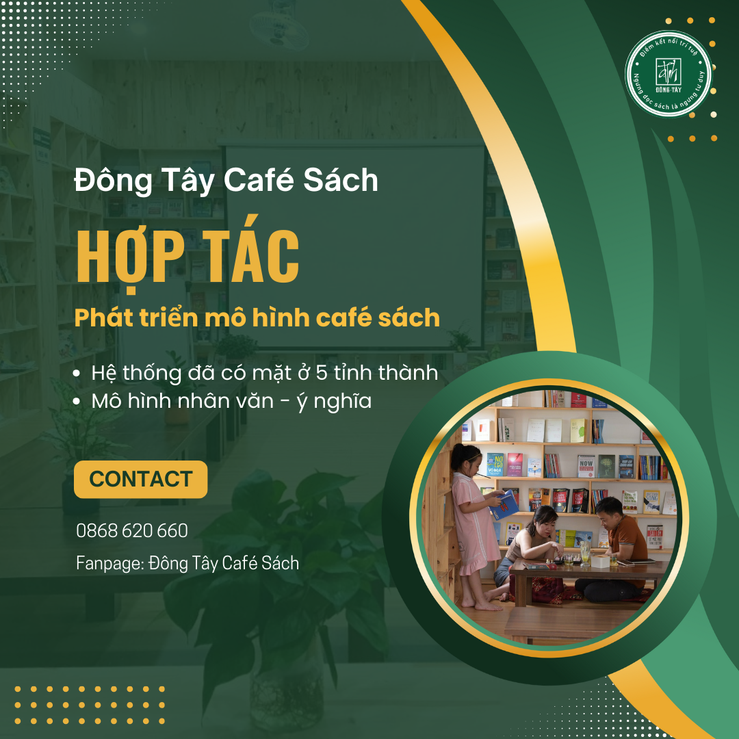 Tìm Đối Tác - Hợp Tác Cùng Đông Tây Café Sách