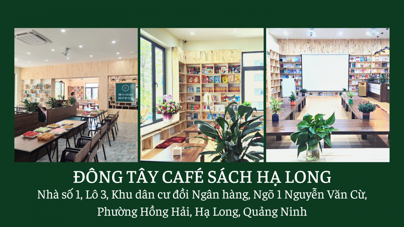 ĐÔNG TÂY CAFÉ SÁCH HẠ LONG