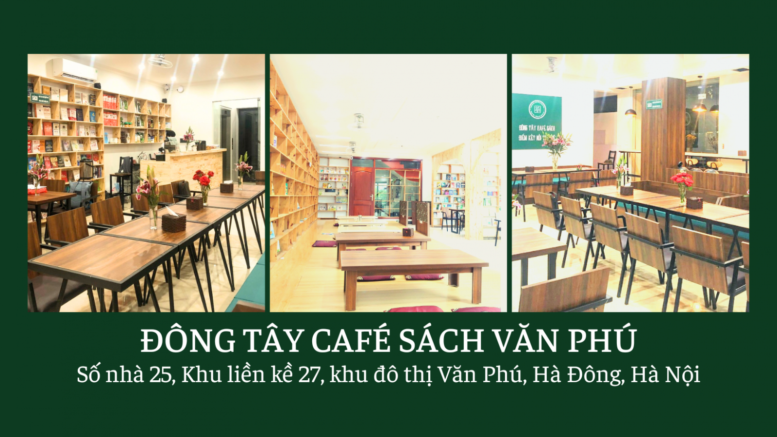 ĐÔNG TÂY CAFÉ SÁCH VĂN PHÚ