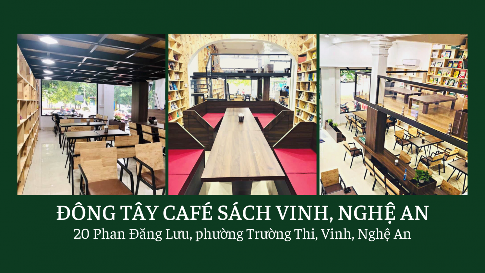 ĐÔNG TÂY CAFÉ SÁCH VINH, NGHỆ AN